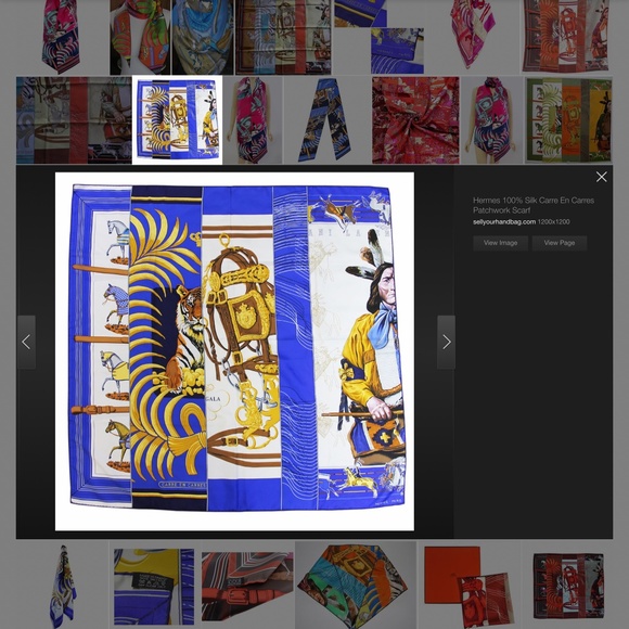 HERMÉS SCARF - Picture 4 of 10